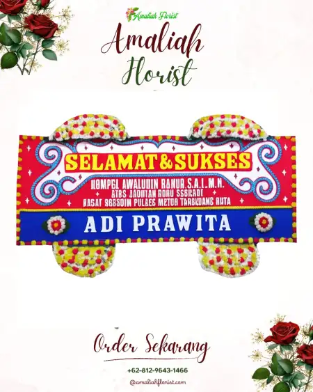 Papan Bunga Ucapan Selamat Universitas Prasetiya Mulya